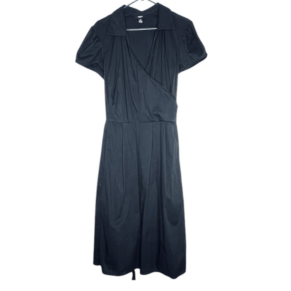 Alfani Plus Size LBD Classic black wrap dress from Macy’s Size 20W